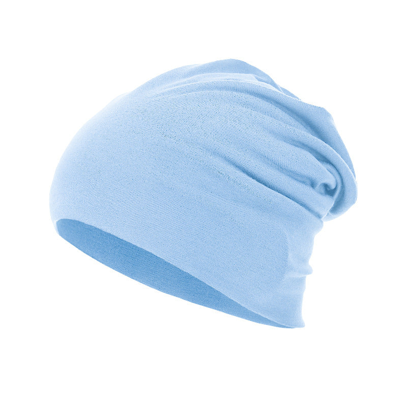 Buy Solid Color Slouchy Beanie – All-Season Knitted Wrap Hat