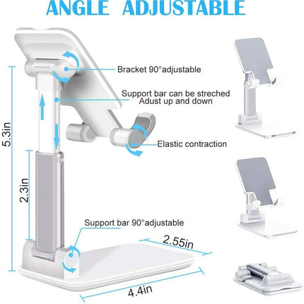 Cell Phone Stand Desktop Holder Foldable Extend Tablet Stand