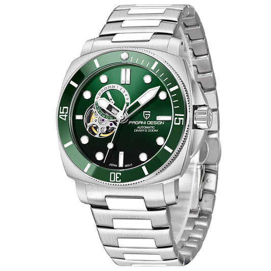 Mechanical Automatic Watch for Men Luminous & Water Resistant