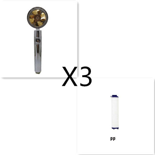 Buy Shower Head Water Saving – 360° Rotating ABS Rain Nozzle