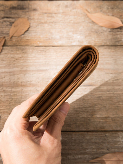 Handmade Wallet Made From Premium Full-grain Cowhide for Men