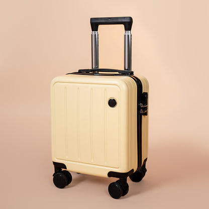 Carry-On Suitcase Lightweight with Silent Rolling Wheels