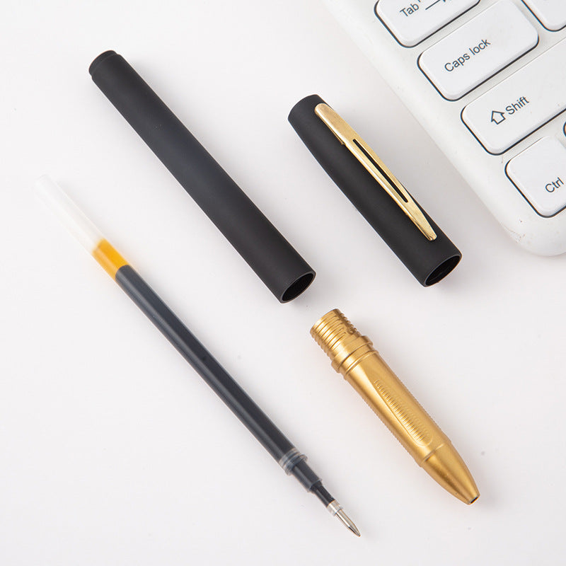 Matte Black Gel Pens Bullet Tips for Notes Journals Daily