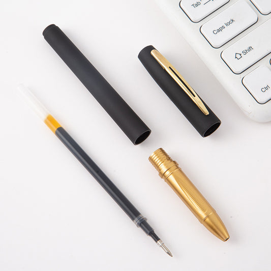 Matte Black Gel Pens Bullet Tips for Notes Journals Daily