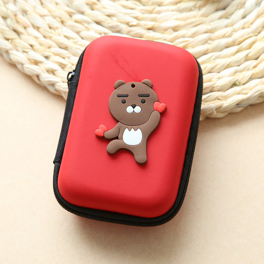 Cute Zero Wallet – Cartoon Earphone Collector & Coin Handbag