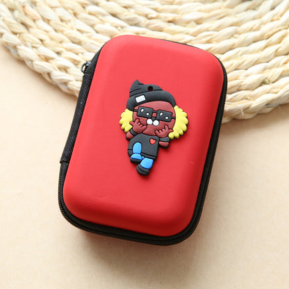 Cute Zero Wallet – Cartoon Earphone Collector & Coin Handbag