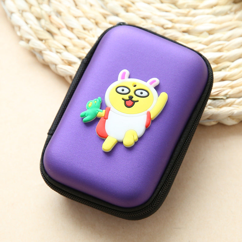 Cute Zero Wallet – Cartoon Earphone Collector & Coin Handbag