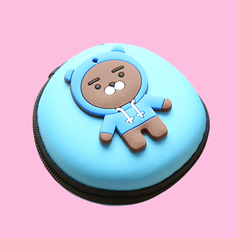 Cute Zero Wallet – Cartoon Earphone Collector & Coin Handbag