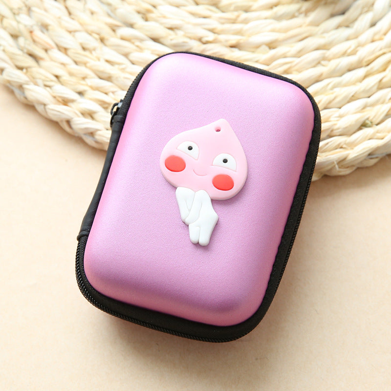 Cute Zero Wallet – Cartoon Earphone Collector & Coin Handbag