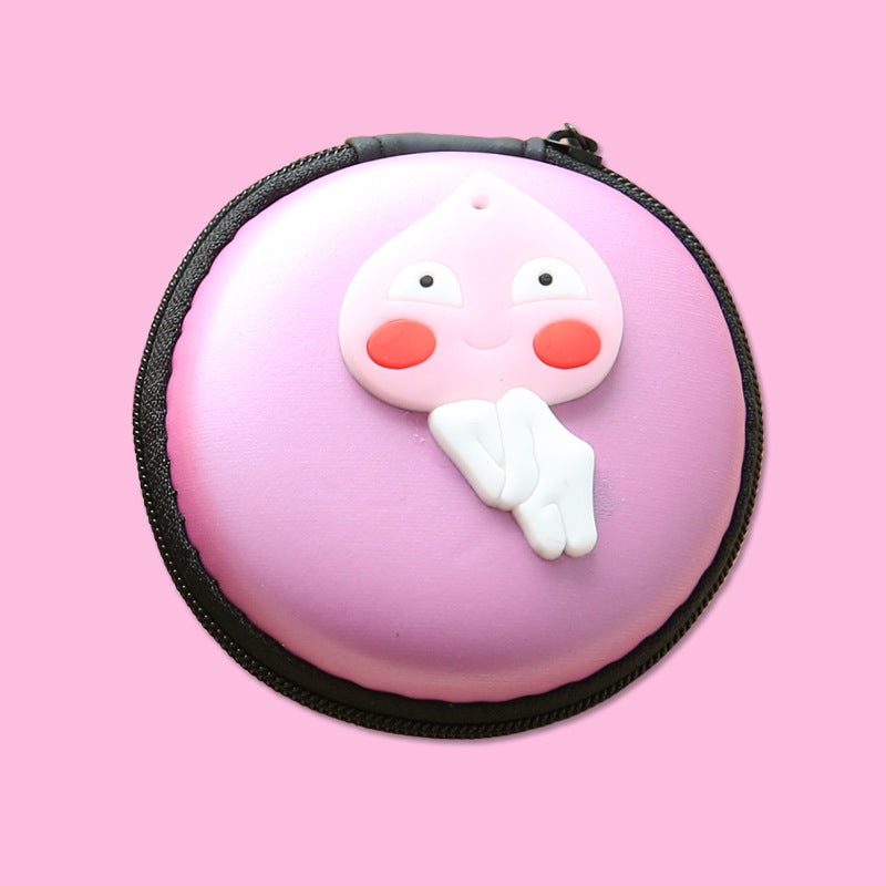 Cute Zero Wallet – Cartoon Earphone Collector & Coin Handbag