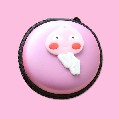 Cute Zero Wallet – Cartoon Earphone Collector & Coin Handbag