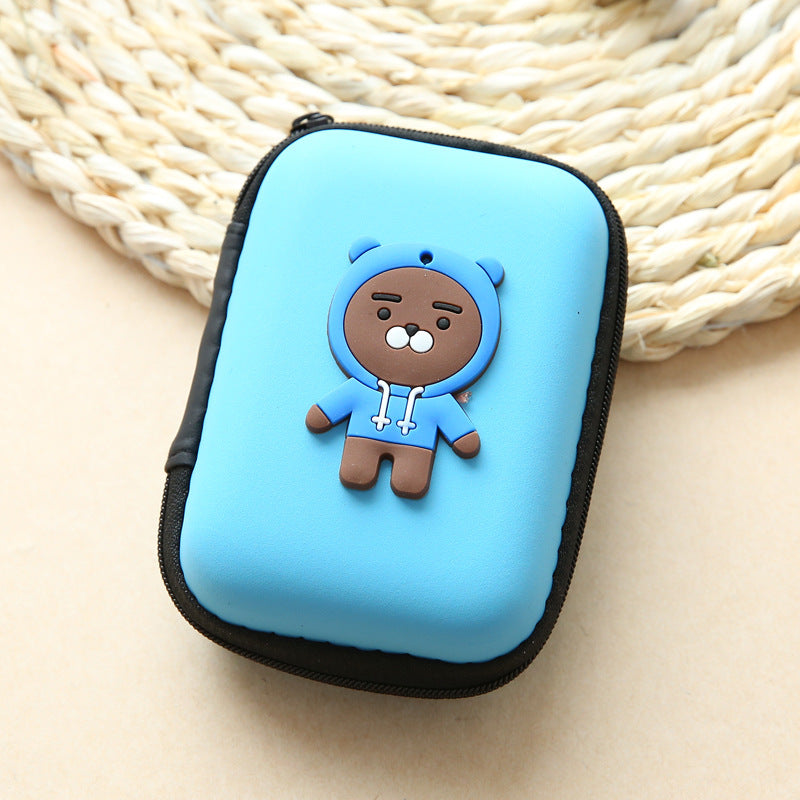 Cute Zero Wallet – Cartoon Earphone Collector & Coin Handbag