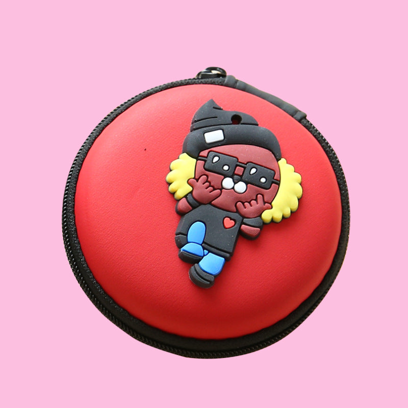 Cute Zero Wallet – Cartoon Earphone Collector & Coin Handbag