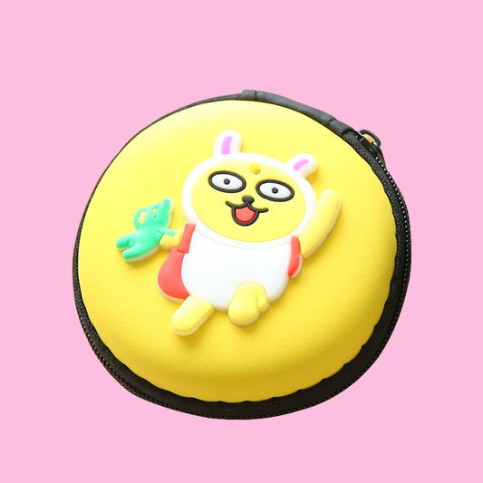 Cute Zero Wallet – Cartoon Earphone Collector & Coin Handbag