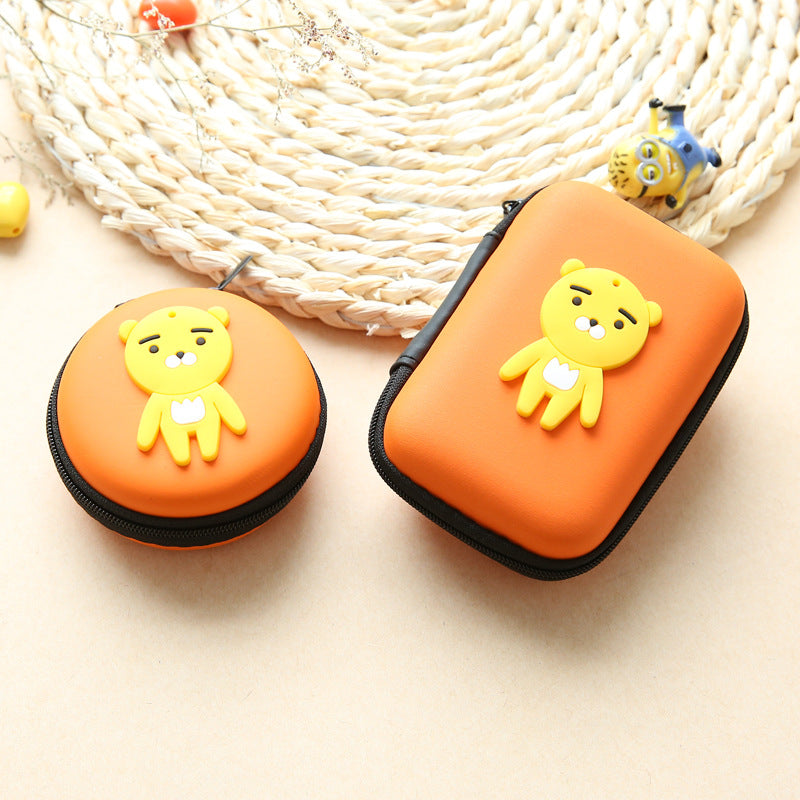 Cute Zero Wallet – Cartoon Earphone Collector & Coin Handbag