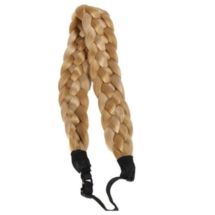 Bohemian Braided Headband  Effortless Style with a Chic Twist