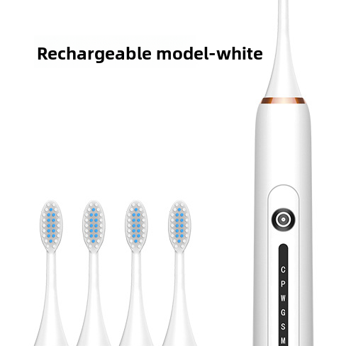 Sonic Electric Toothbrush with Soft Bristles for Gentle Clean