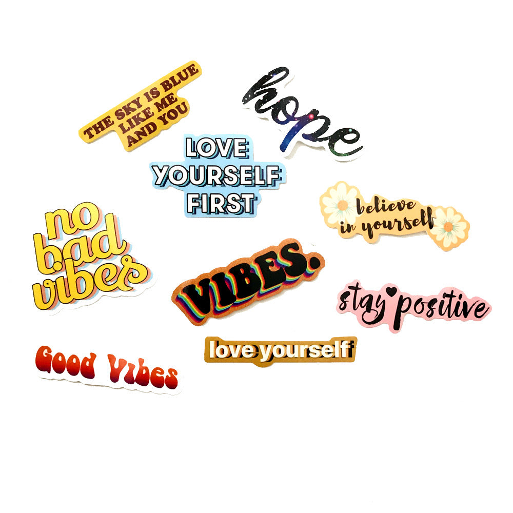 40 Inspirational Graffiti Stickers Waterproof Laptop Trolley
global-swanky 2
