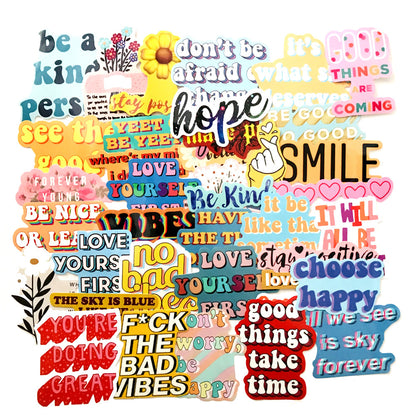 40 Inspirational Graffiti Stickers Waterproof Laptop Trolley
global-swanky 3