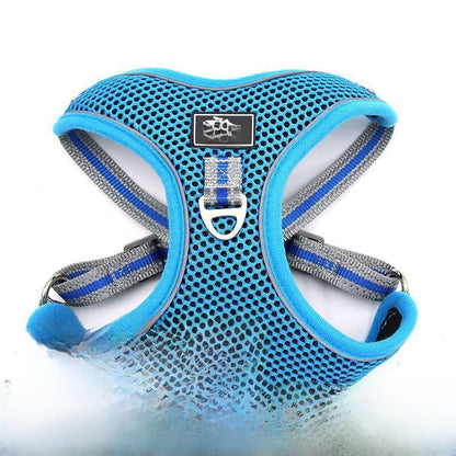 Adjustable Reflective Dog Harness and Leash Walking Fit Now