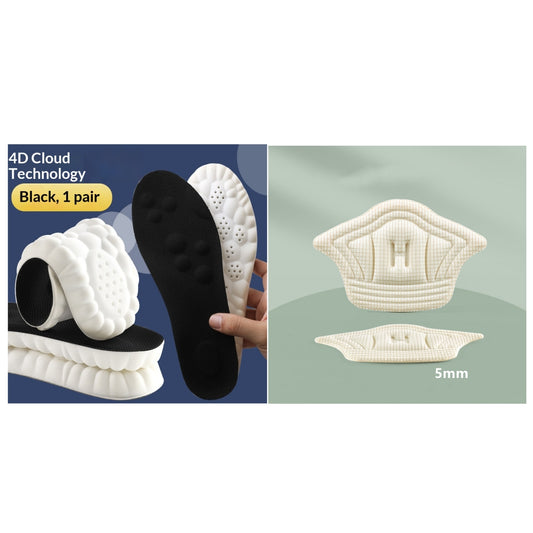 Sports Insoles for Boys & Women – Feel Like Stepping Clouds