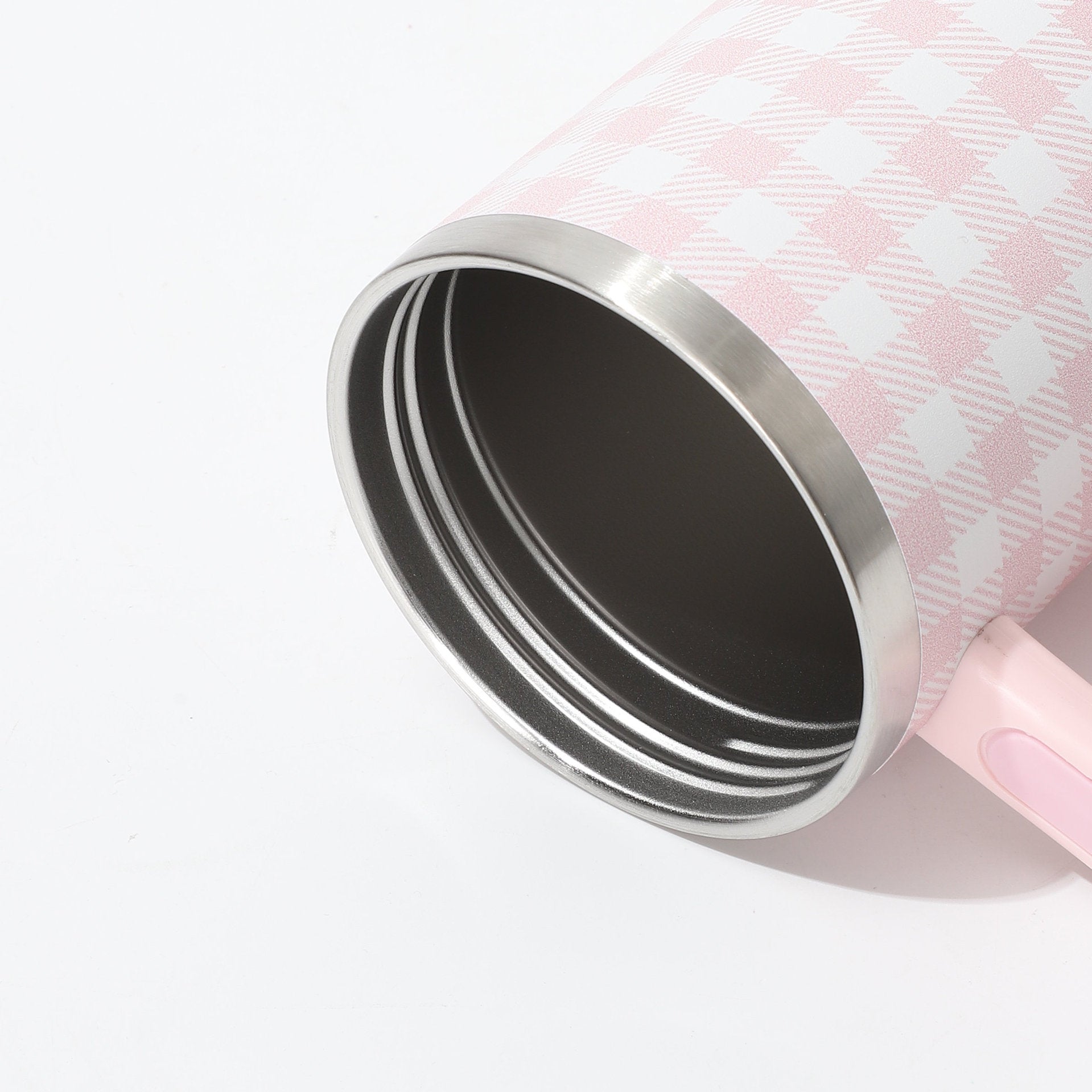 40oz Stainless Steel Thermos Cup with Handle and Straw