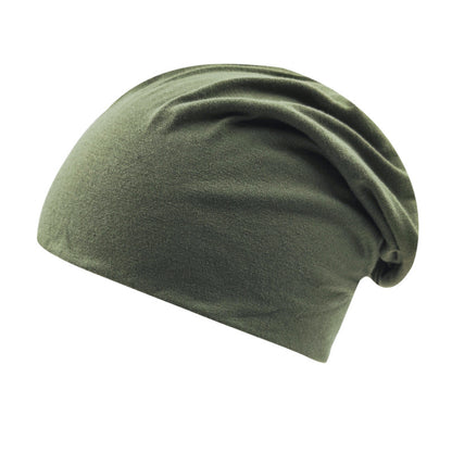Buy Solid Color Slouchy Beanie – All-Season Knitted Wrap Hat