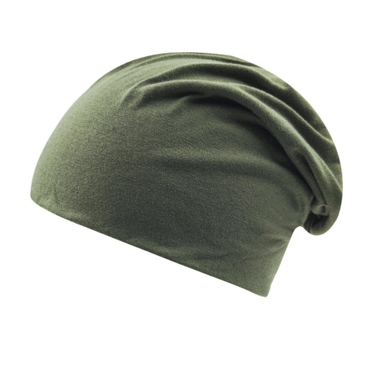Buy Solid Color Slouchy Beanie – All-Season Knitted Wrap Hat
