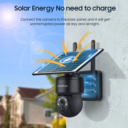 Solar 4G Outdoor Security Camera for All-Weather Protection