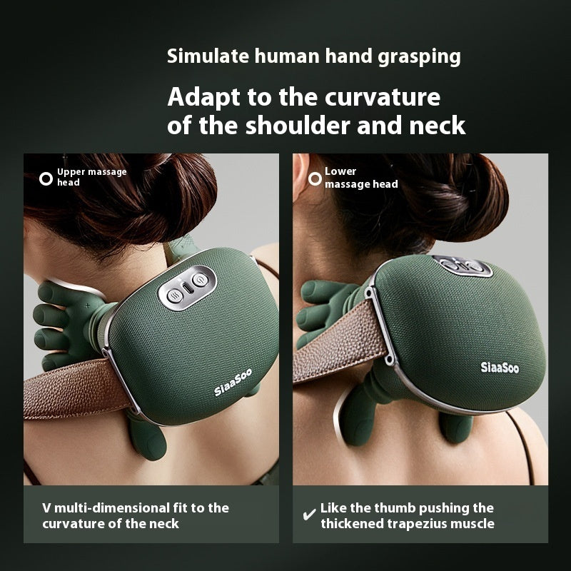 Electric Neck and Shoulder Massager for Deep Kneading Relief