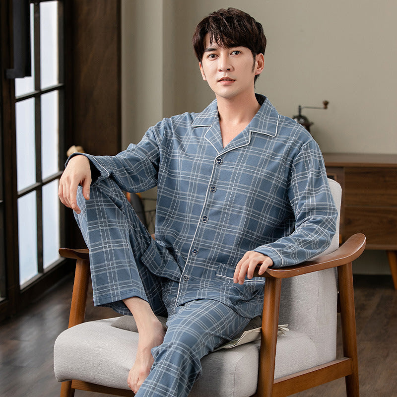 Dad Cardigan Can Be Worn Outside Homewear Suit Comfortable