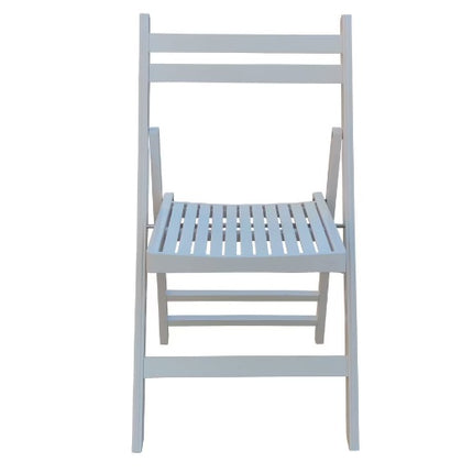 Slatted Wood Folding Chairs – Durable Furniture for Events