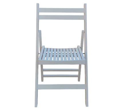 Slatted Wood Folding Chairs – Durable Furniture for Events