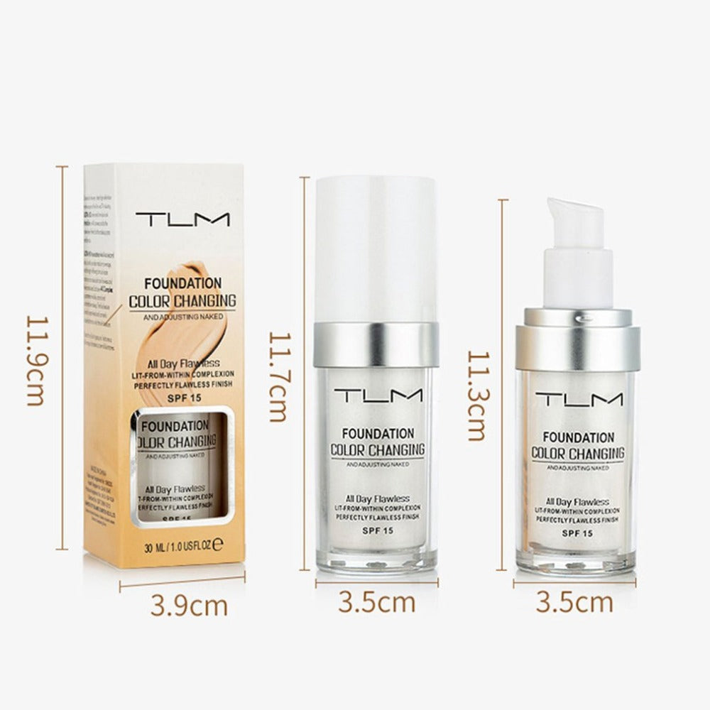 Temperature Liquid Foundation BB Concealer for Natural Makeup