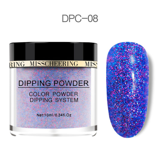Sparkling Laser Glitter Nail Powder for Professional Nails