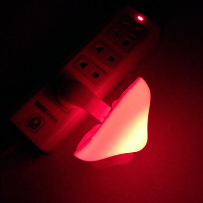 Buy LED Night Light Mushroom Lamp – Wall Socket Warm White Light