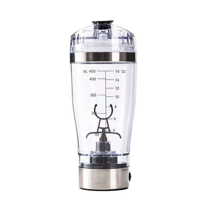 Electric Protein Shaker Cup USB Rechargeable Mixing Bottle