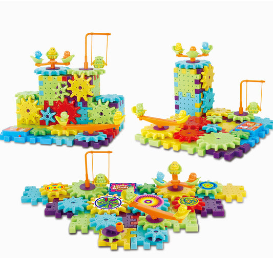 Children’s DIY Building Blocks – Fun Creative Construction Bricks for Kids Learning & Playtime