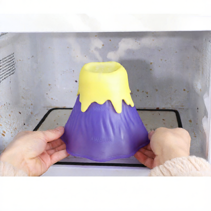 Volcanic-Shaped Microwave Cleaner for Kitchen Deep Care Kit globalswanky 03