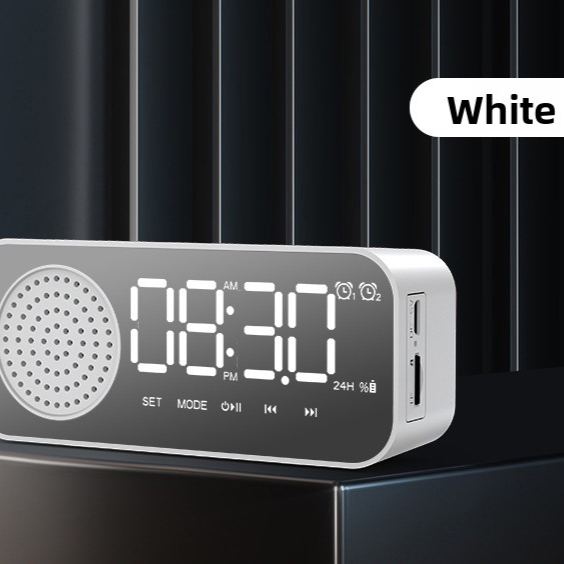 Smart Bluetooth Audio Alarm Clock with Modern Features