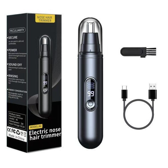 Electric Nose Hair Trimmer Rechargeable for Easy Grooming