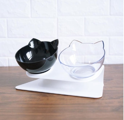 Buy Inclined Cat Bowl with Oblique Mouth – Stylish Pet Feeder