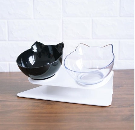Buy Inclined Cat Bowl with Oblique Mouth – Stylish Pet Feeder