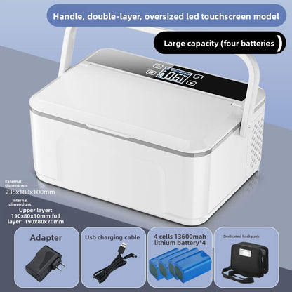 Specialized Pharmaceutical Compact Refrigerator for Storage