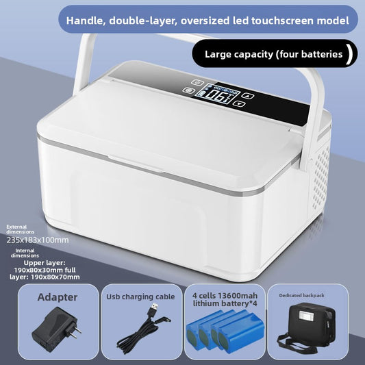 Specialized Pharmaceutical Compact Refrigerator for Storage