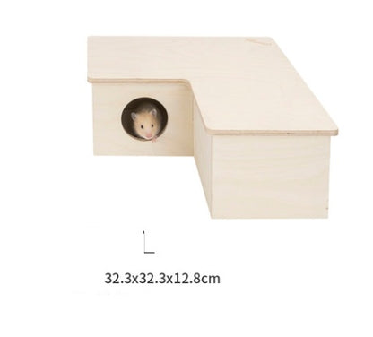 Hamster Multi-Room Cage Safe Comfortable Home for Hamsters