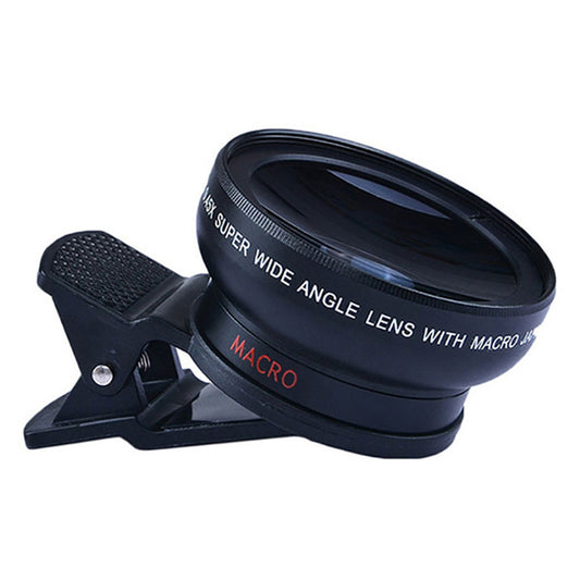Mobile Phone Lens 0.45X Wide Angle & 12.5X Macro HD Combo