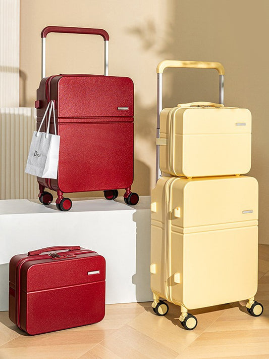 Wide Pull Rod TSA Lock Travel Suitcase for Security Trips