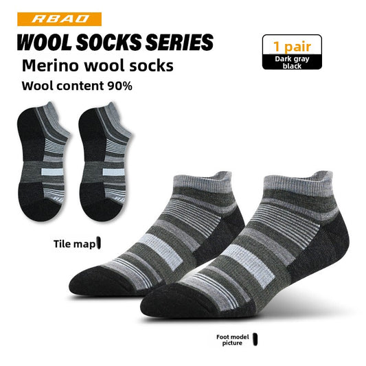 Merino Wool Sports Socks for Warm Daily Comfort Wear Pair