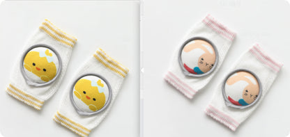 Cartoon Baby Knee & Elbow Pads Crawling Learning Protector